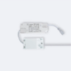 Panneau LED 120x30 cm 40W 4000lm avec boîtier de connexion rapide et câble de sécurité – Image 2